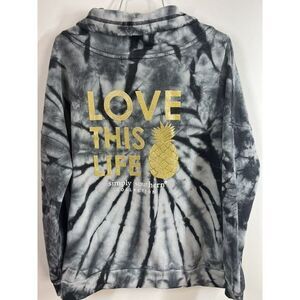 Simply Southern Sweatshirt Womens Large Tie Dye Cowl Neck Love This Lifestyle 🍍